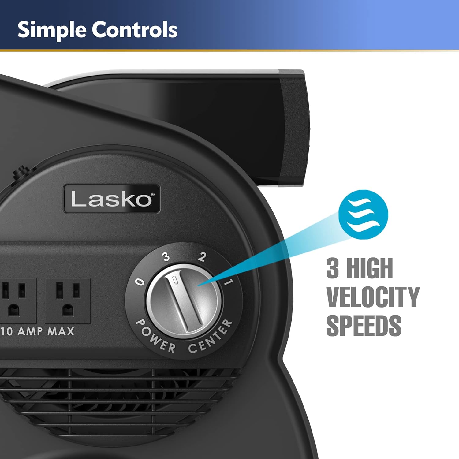 Lasko U12104 12-Inch Pivoting Utility Fan Guide - Image 3