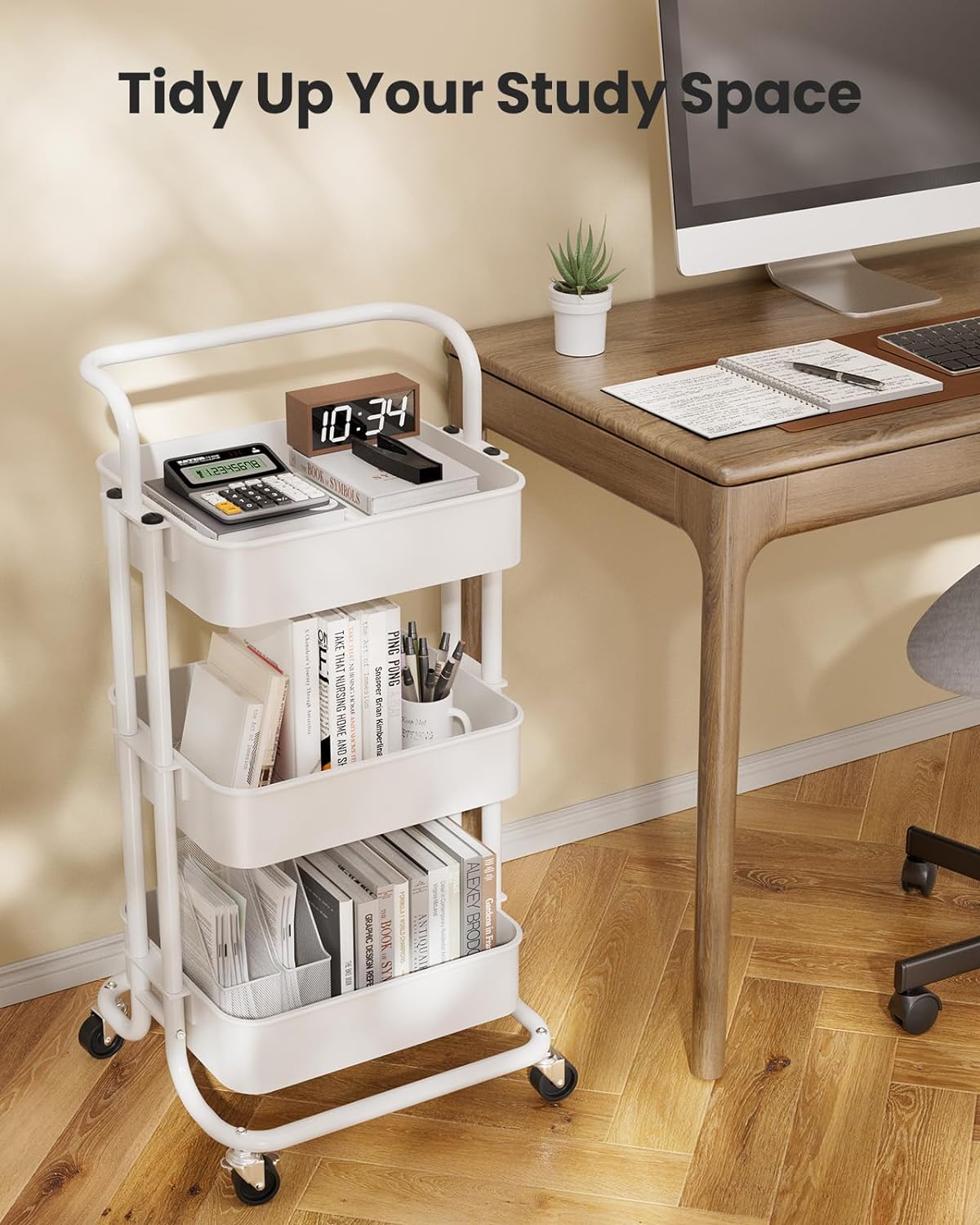 Pipishell Three-Tier Mesh Utility Cart: Editorial Guide - Image 7