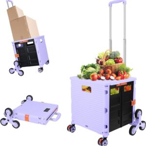 FELICON SELORSS Folding Utility Cart with Stair-Climbing Wheels