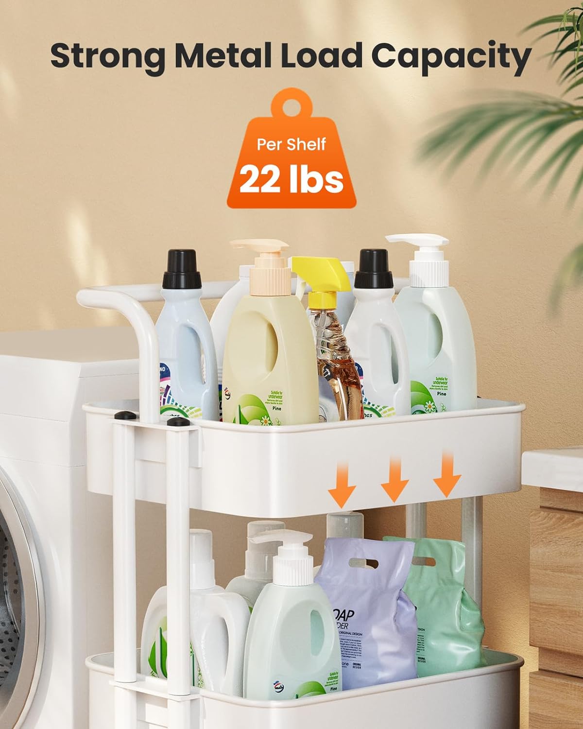 Pipishell Three-Tier Mesh Utility Cart: Editorial Guide - Image 5
